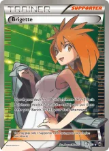 Brigette #161/162 · BREAKthrough Pokémon card