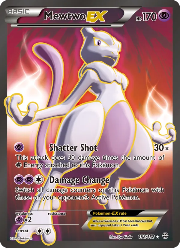 Mewtwo EX full card art
