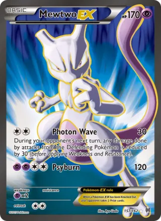 Mewtwo EX #157 · BREAKthrough Pokémon card