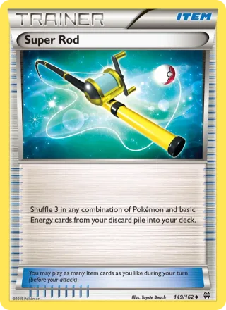 Super Rod #149 · BREAKthrough Pokémon card