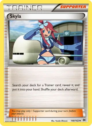Skyla #148 · BREAKthrough Pokémon card