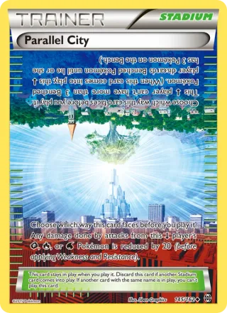 Parallel City #145 · BREAKthrough Pokémon card