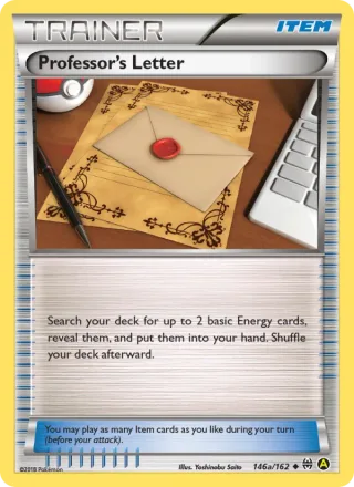 Professor's Letter #146 · BREAKthrough Pokémon card
