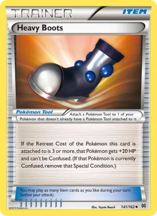 Heavy Boots card