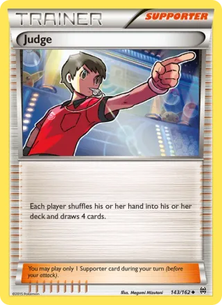 Judge #143 · BREAKthrough Pokémon card