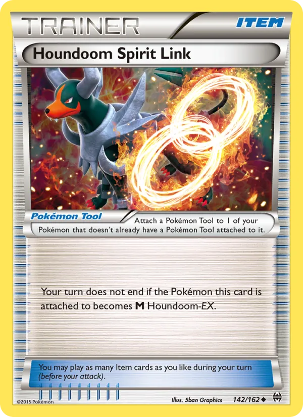 Houndoom Spirit Link full card art