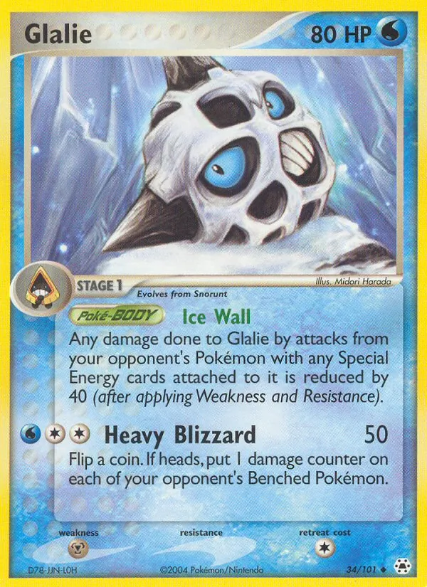 Glalie full card art