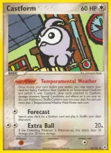 Castform · Hidden Legends Pokémon card