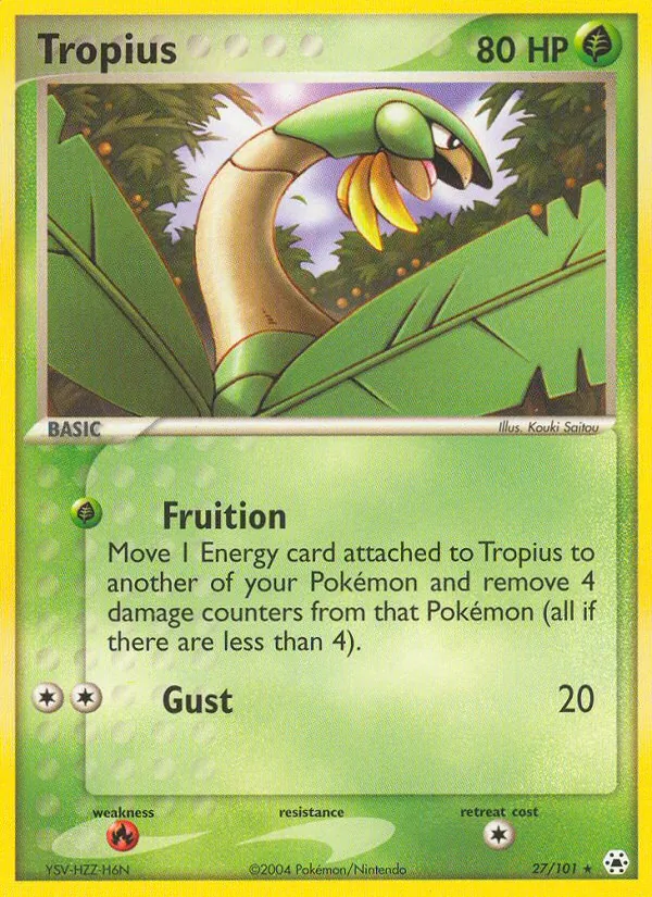 Tropius full card art