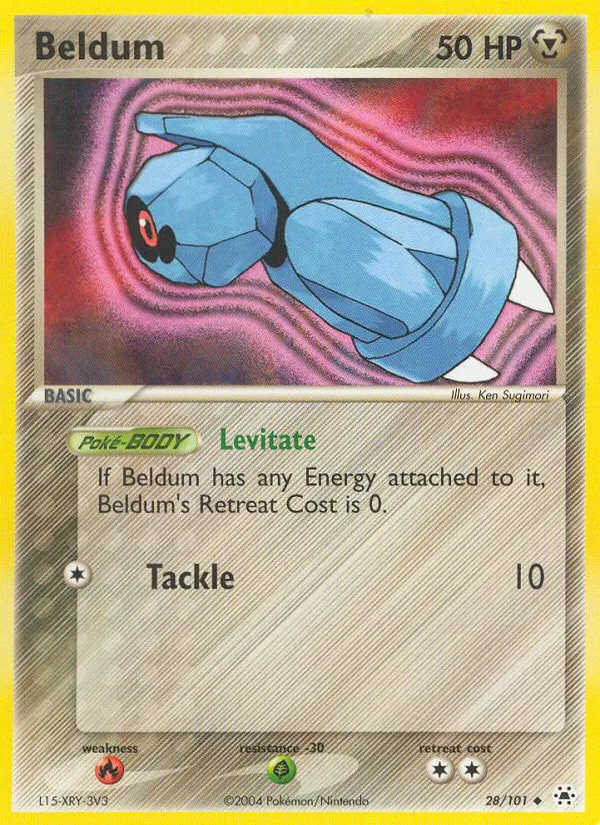 Beldum full card art