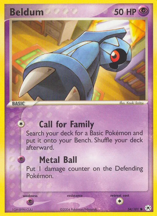 Beldum full card art