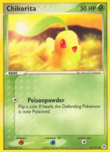 Chikorita · Hidden Legends Pokémon card