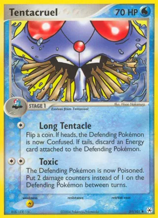 Tentacruel #51 · Hidden Legends Pokémon card