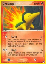 Cyndaquil · Hidden Legends Pokémon card