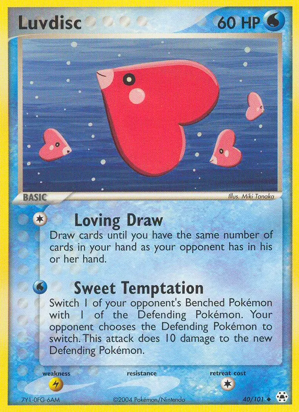 Luvdisc full card art