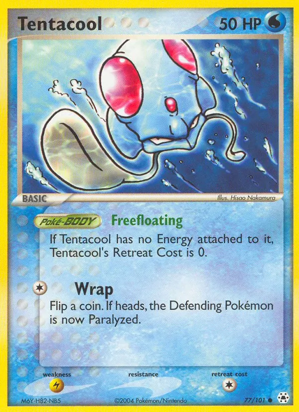 Tentacool full card art