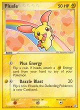 Plusle · Hidden Legends Pokémon card