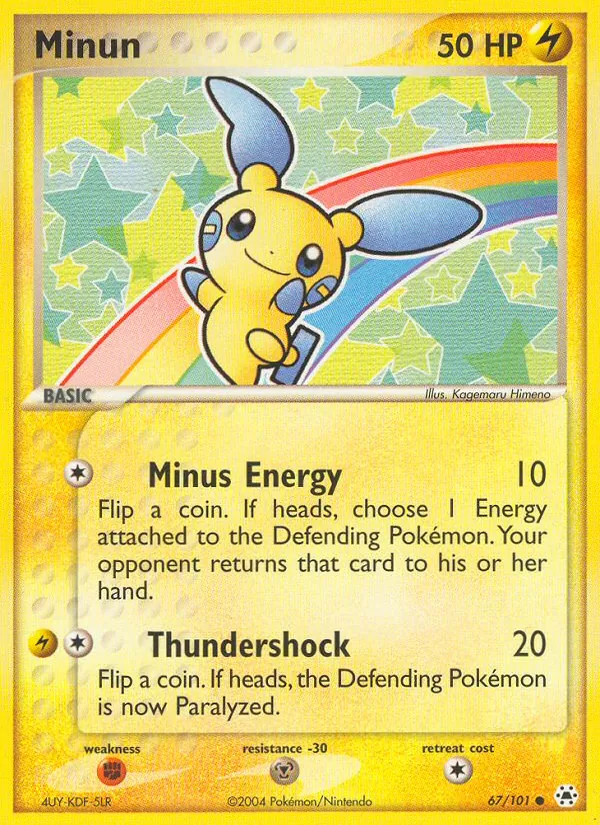 Minun full card art