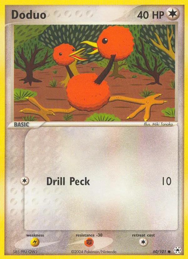 Doduo full card art
