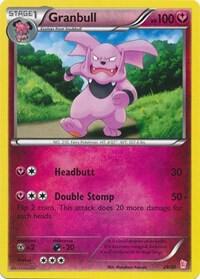 Granbull #29 · XY trainer Kit (Sylveon) Pokémon card