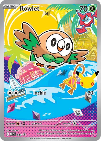 Rowlet full card art