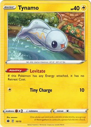 Tynamo #10 · McDonald's Collection 2022 Pokémon card