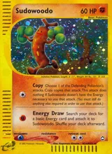 Sudowoodo · Aquapolis Pokémon card