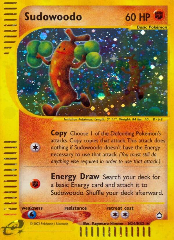 Sudowoodo full card art