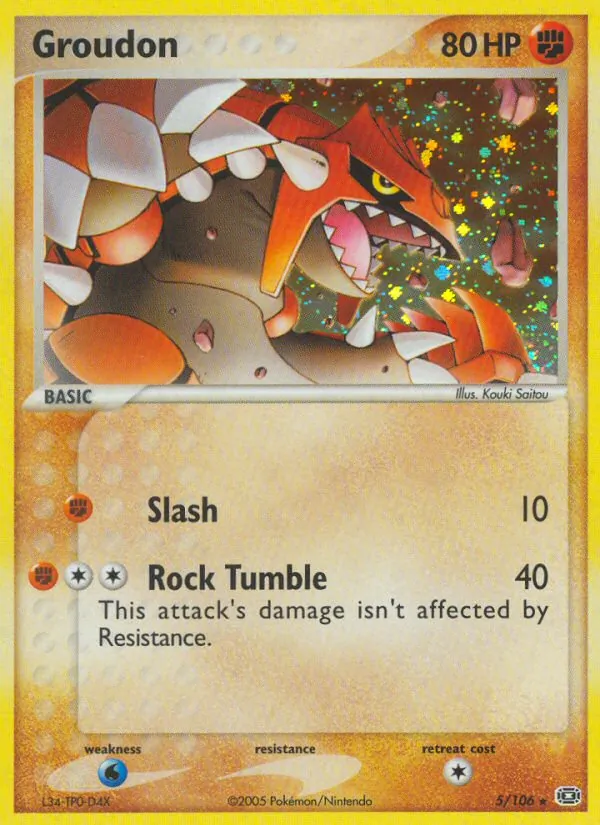 Groudon full card art