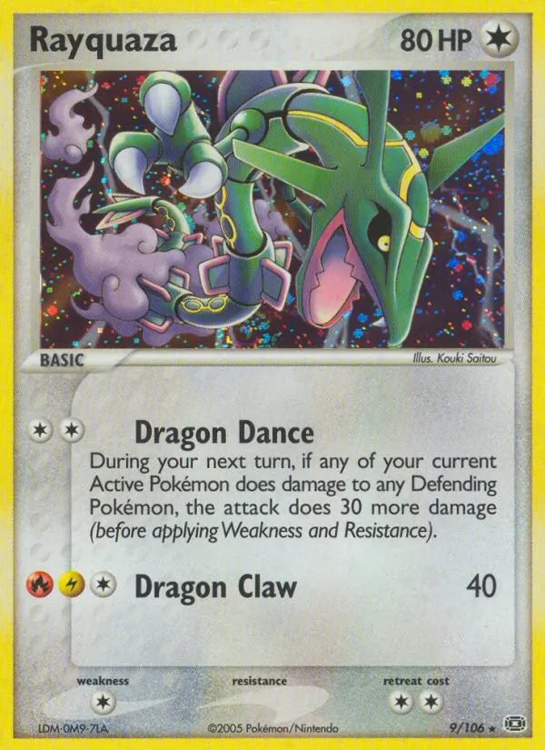 Rayquaza full card art