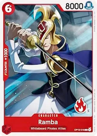 Ramba (Ace Deck) #OP16-016-ace-deck · Set Sail Deck Set One Piece card