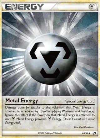 Metal Energy #80 · Undaunted Pokémon card