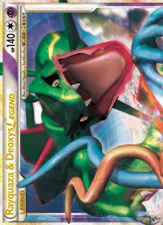 Rayquaza & Deoxys LEGEND #89 · Undaunted Pokémon card