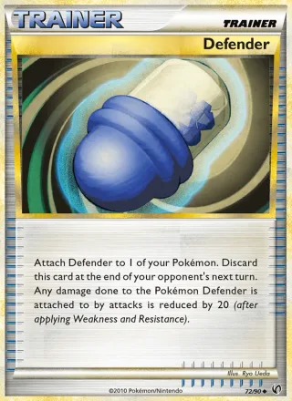 Defender #72 · Undaunted Pokémon card