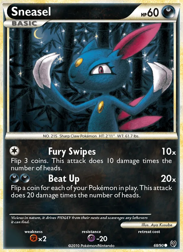 Sneasel full card art