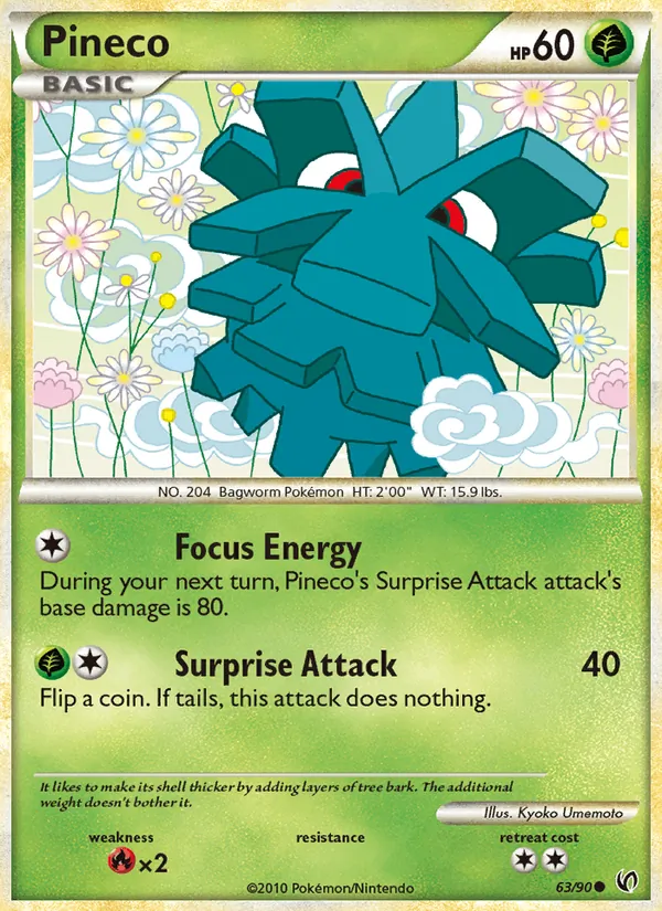 Pineco full card art