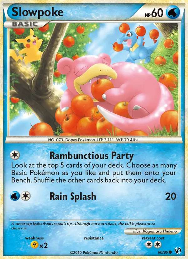 Slowpoke full card art