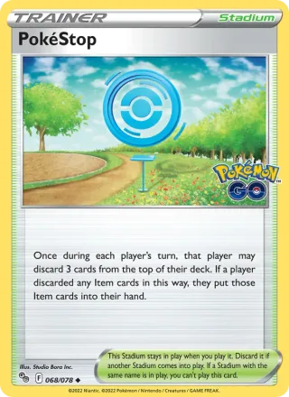 PokéStop #068 · Pokémon GO Pokémon card