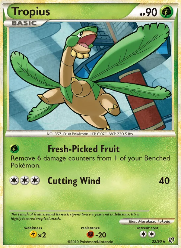 Tropius full card art