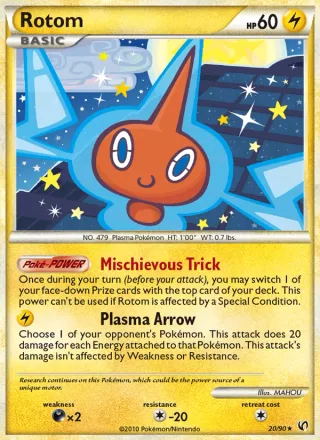 Rotom #20 · Undaunted Pokémon card