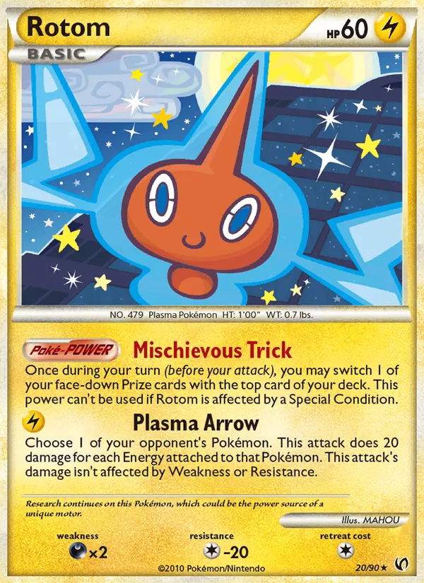 Rotom full card art
