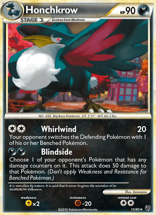 Honchkrow full card art