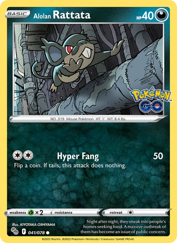 Alolan Rattata full card art