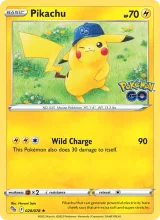Pikachu · Pokémon GO Pokémon card