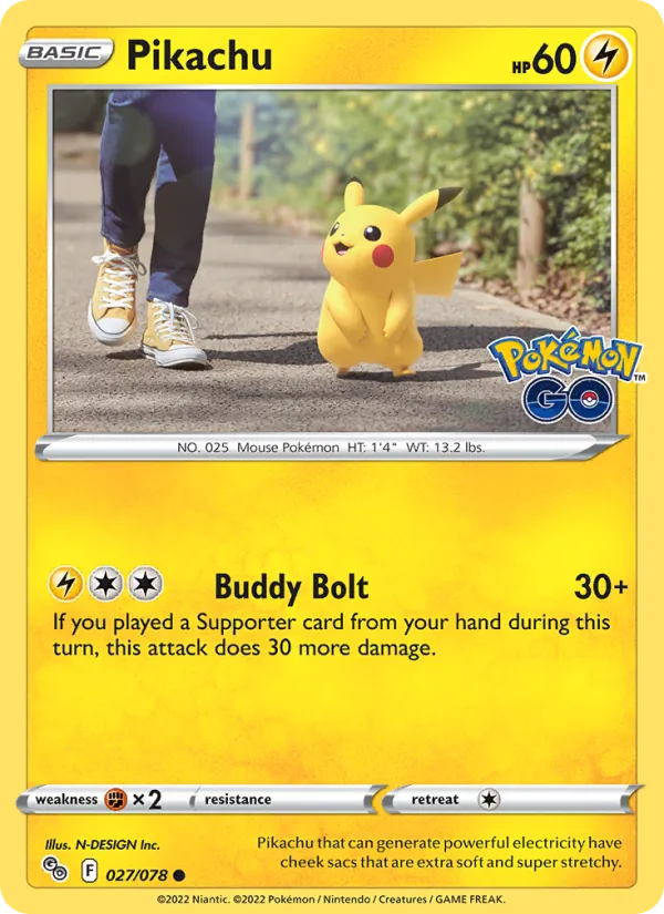 Pikachu full card art