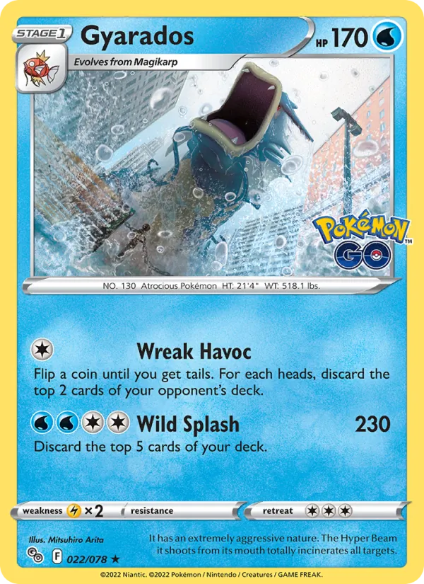 Gyarados full card art