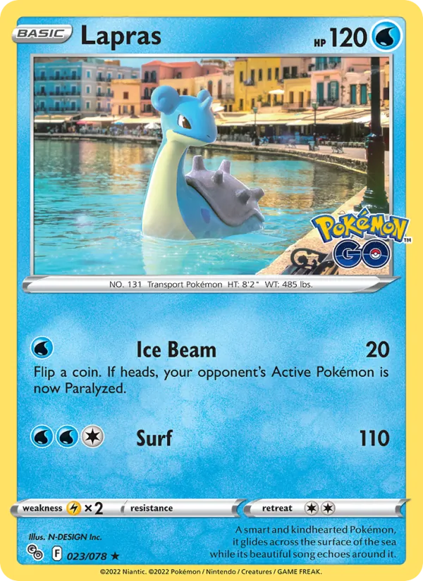 Lapras full card art