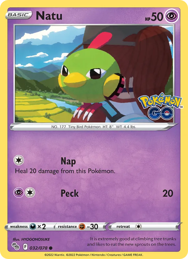 Natu full card art