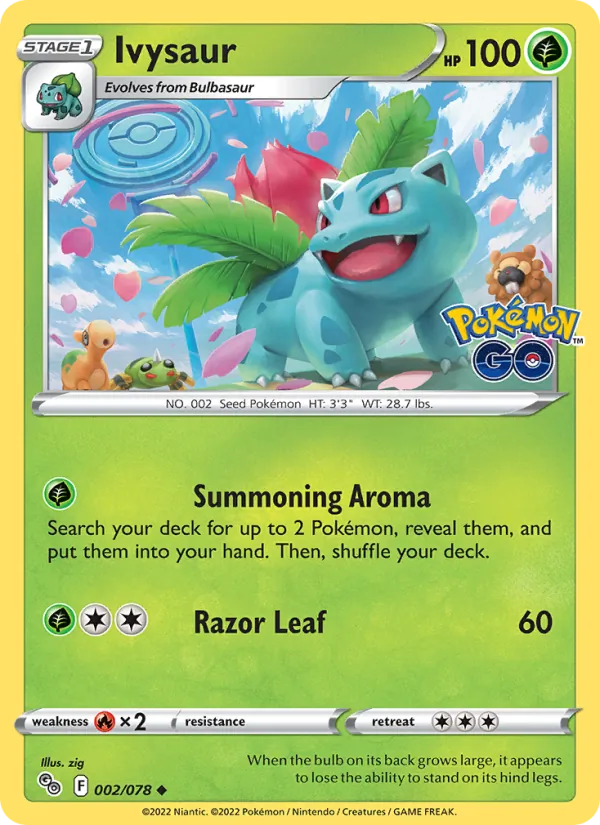 Ivysaur full card art