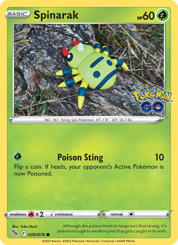 Spinarak full card art